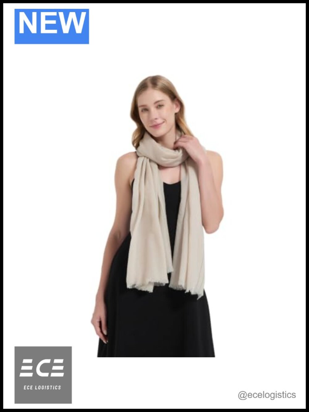 100% Cashmere Wrap Shawl Scarf Women Pashmina Travel All-Season